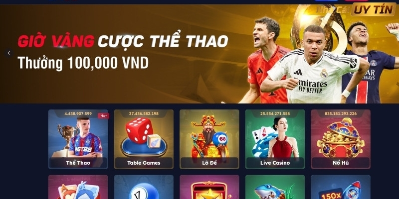 Sảnh game bắn cá